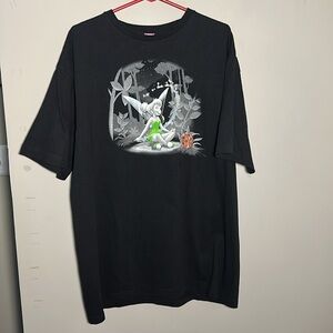 Disney tinker bell Classic Black Men's Shirt